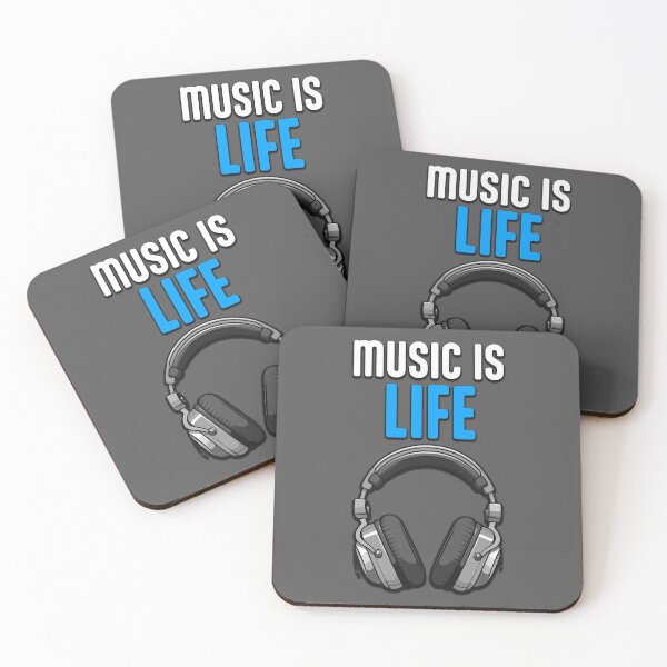 Item preview, "Music is Life!" designed and sold by TheAuraFarm.