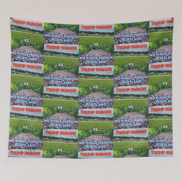 Item preview, Trump Vs Kings Day - Military Parade designed and sold by Earth Nature Creations.