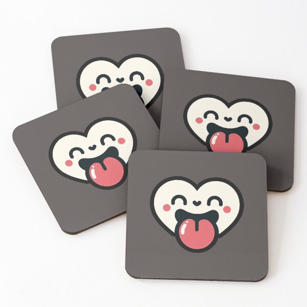 Item preview, Kawaii-Inspired Cheeky Heart designed and sold by AM-Storefront.
