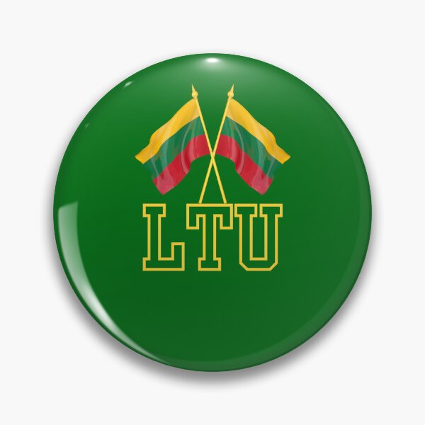 Artikelvorschau, LTU, litauisches Trikotlogo und Flagge entworfen und verkauft von SportThreadz.