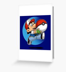Super Kanto Trainer Greeting Card