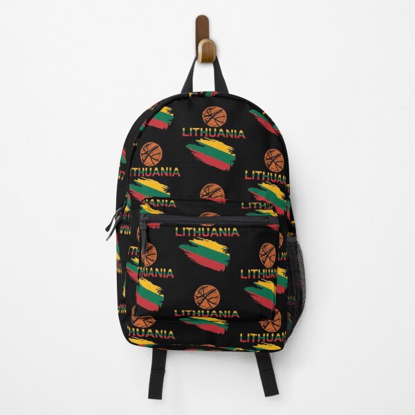 Item preview, Lithuania basketball in a flag colors designed and sold by SportThreadz.