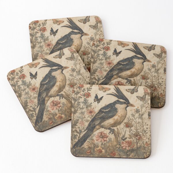 Item preview, Antique Bird Art designed and sold by TheDarkWardrobe.