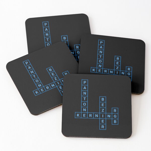 Item preview, Graphic Design Crossword designed and sold by MinimalPink.