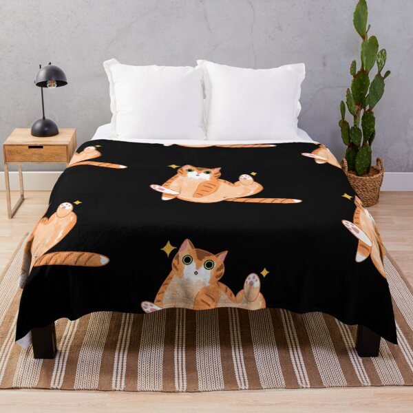 Item preview, Orange kitty sit designed and sold by Lucky Void Arts.