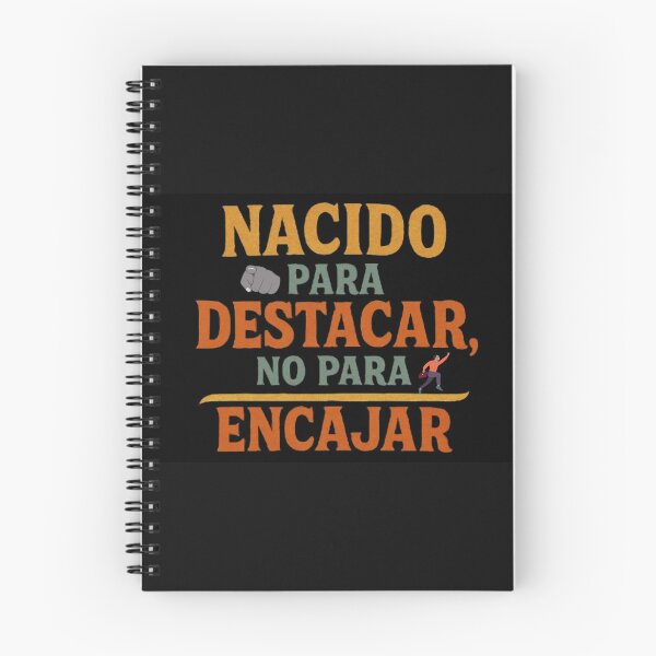 Item preview, Nacido para destacar – Frase motivadora en español con estilo retro designed and sold by Amar4Ser.
