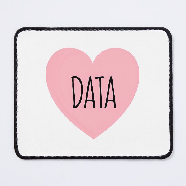 Item preview, I Heart Data  designed and sold by CharmStudio.