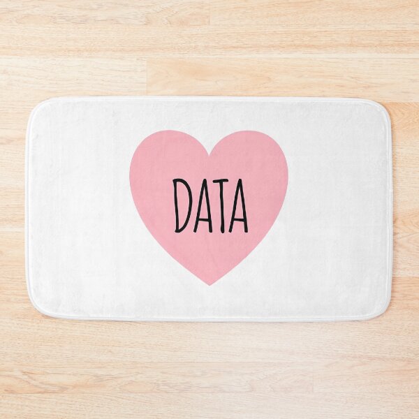 Item preview, I Heart Data  designed and sold by CharmStudio.