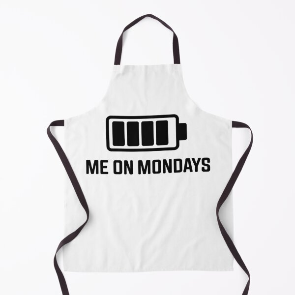 Item preview, Me on Mondays – Empty Battery Relatable designed and sold by Taans-Creation.