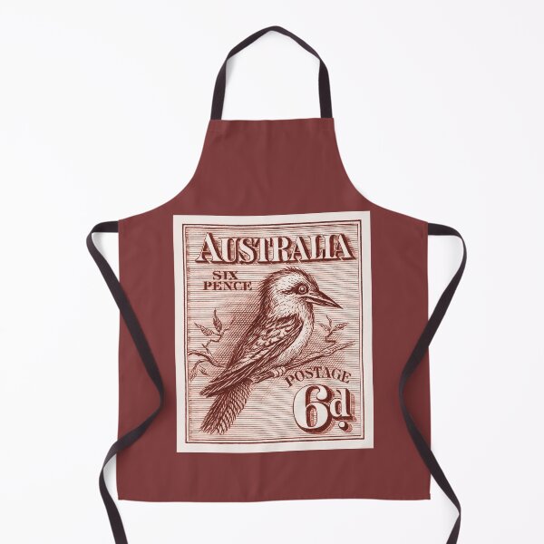 Item preview, 1913 Australia Kookaburra Postage Stamp designed and sold by retrographics.