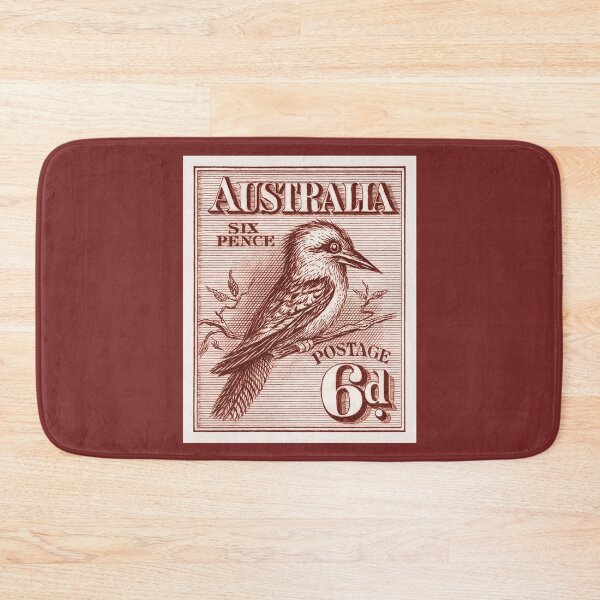 Aperçu de l'œuvre Timbre-poste Australie Kookaburra 1913 créée et vendue par retrographics.