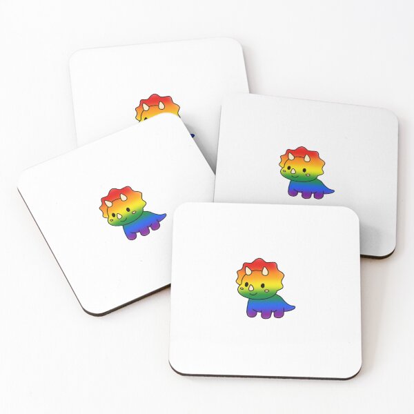 Item preview, Pride Dino designed and sold by RyJadeDesigns.