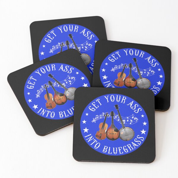 Item preview, GET YOUR ASS INTO BLUEGRASS  designed and sold by Maria Pit.