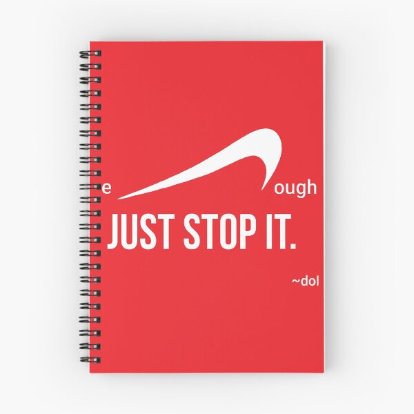 Item preview, enough Just Stop It (W/r) designed and sold by Dorothy Ogda Laxton.