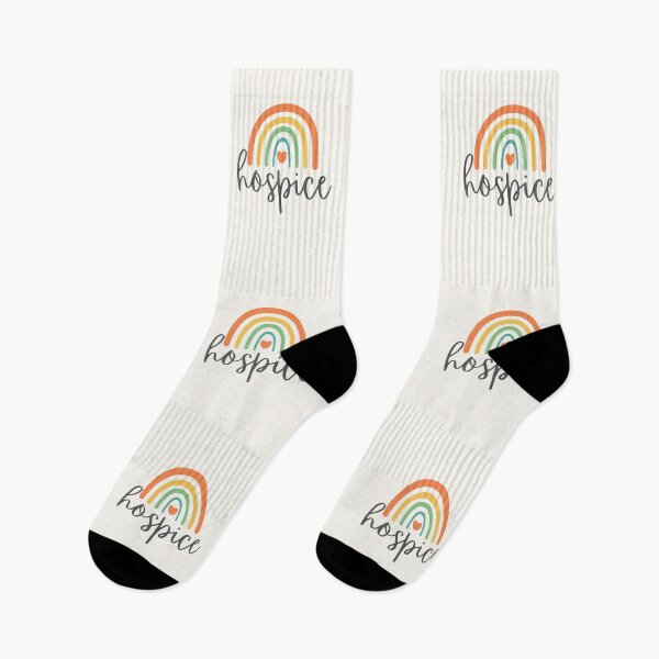 Item preview, Hospice - Colorful Rainbow - Heart - Career designed and sold by patternjp.