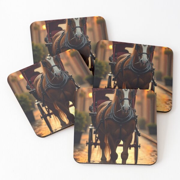 Item preview, Horse int the city designed and sold by JohnBlack2025.