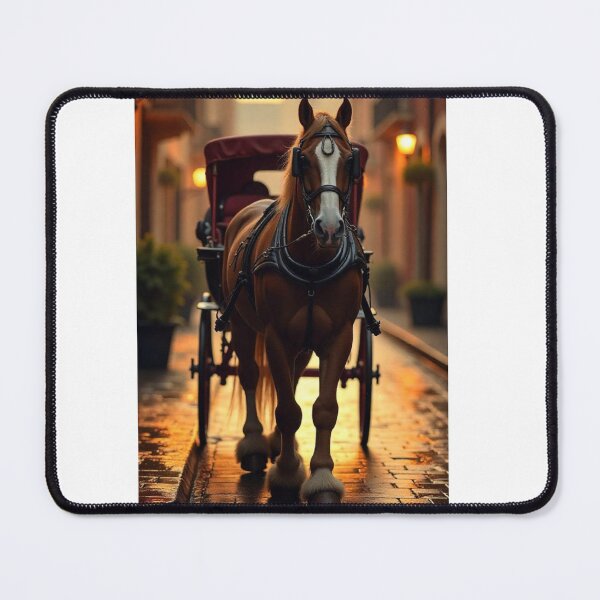 Item preview, Horse int the city designed and sold by JohnBlack2025.