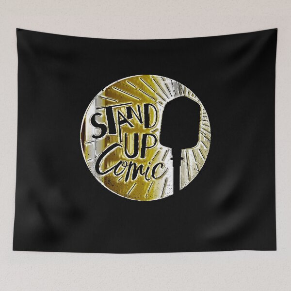 Item preview, Stand-Up Comic (Gold) designed and sold by BlueRockDesigns.