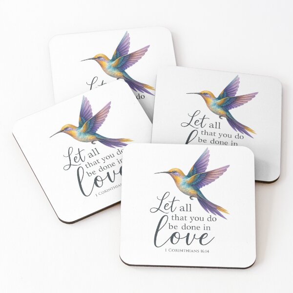 Item preview, Let all that you do be done in Love Bible Christian designed and sold by GoodwillDesigns.