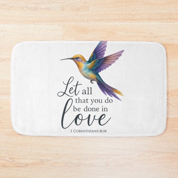 Item preview, Let all that you do be done in Love Bible Christian designed and sold by GoodwillDesigns.