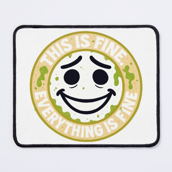 Item preview, this is fine everything is fine designed and sold by peteys71.