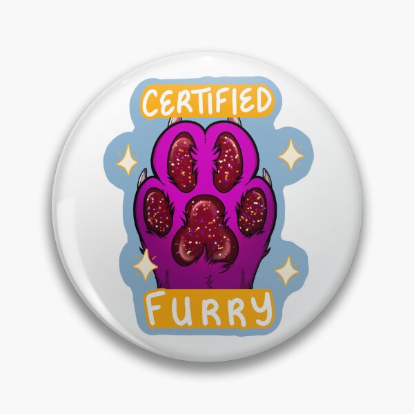 Item preview, Certified Furry - Magenta designed and sold by Mawz N Pawz.
