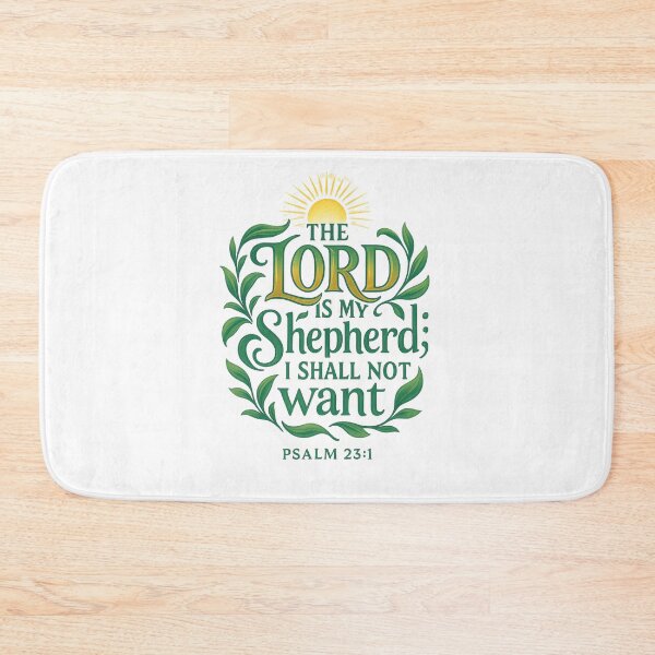 Item preview, The Lord is my Shepherd Bible Christian designed and sold by GoodwillDesigns.
