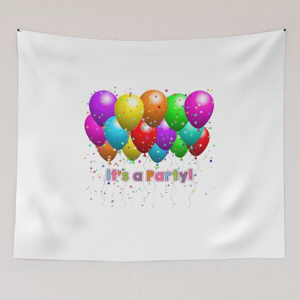 Item preview, It's A Party Colorful Balloons designed and sold by purplesensation.