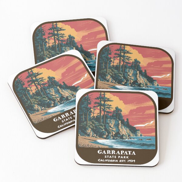 Item preview, Parque Estatal Vintage Garrapata (Parque Estatal de California) designed and sold by RabbitK.