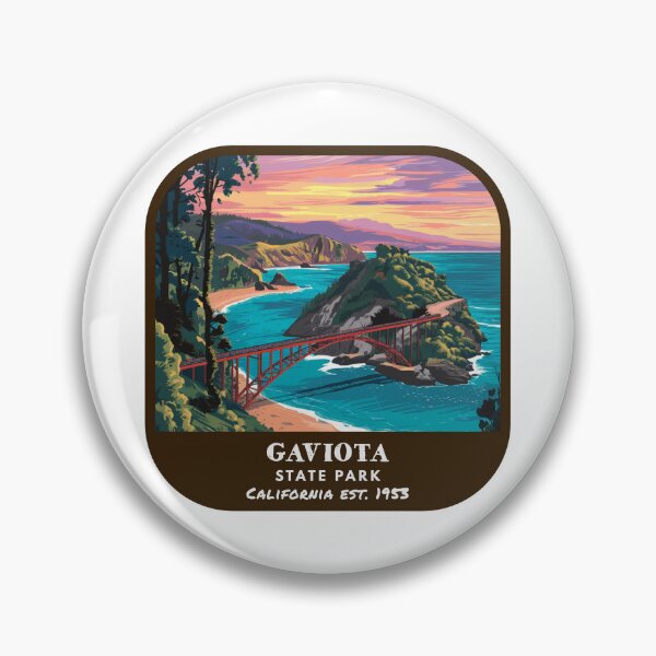 Item preview, Vintage Gaviota State Park (California State Park) designed and sold by RabbitK.