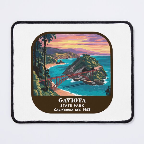 Item preview, Vintage Gaviota State Park (California State Park) designed and sold by RabbitK.