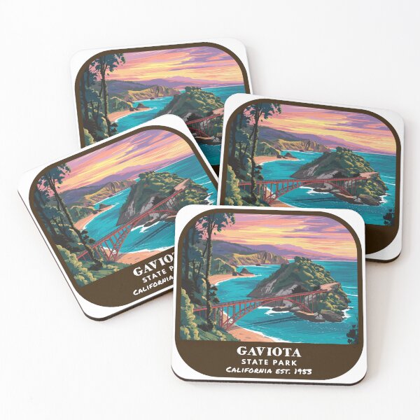 Item preview, Vintage Gaviota State Park (California State Park) designed and sold by RabbitK.