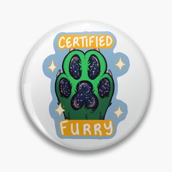 Item preview, Certified Furry - Green designed and sold by Mawz N Pawz.