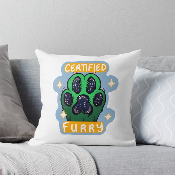 Item preview, Certified Furry - Green designed and sold by Mawz N Pawz.