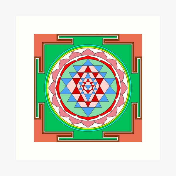 Item preview, Auspicious Sri Yantra designed and sold by simpleones.