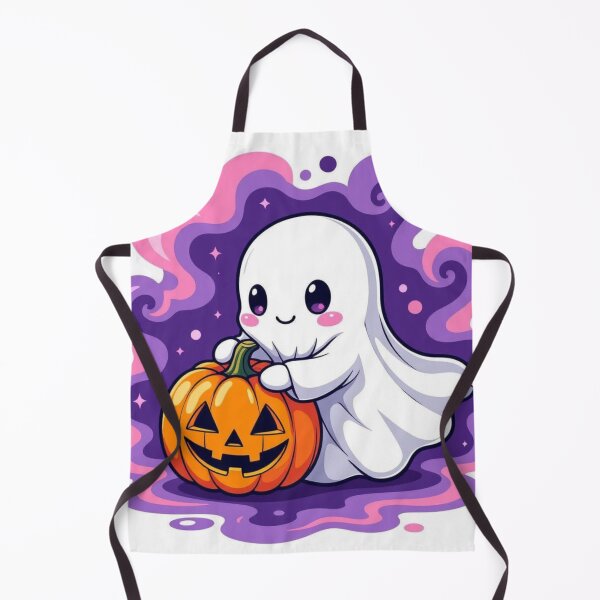 Item preview, Cute Ghost Hugging Pumpkin Art designed and sold by sundaramrai2020.