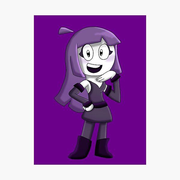 Vista previa del artículo con la obra «Lila», diseñado y vendido por Violetmoon1234.