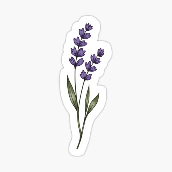 Item preview, Lavender Lines designed and sold by StickerSnackss.