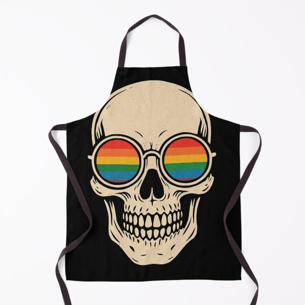 Item preview, Pride Skull with Rainbow Sunglasses LGBTQ Design designed and sold by haitrieuic96.