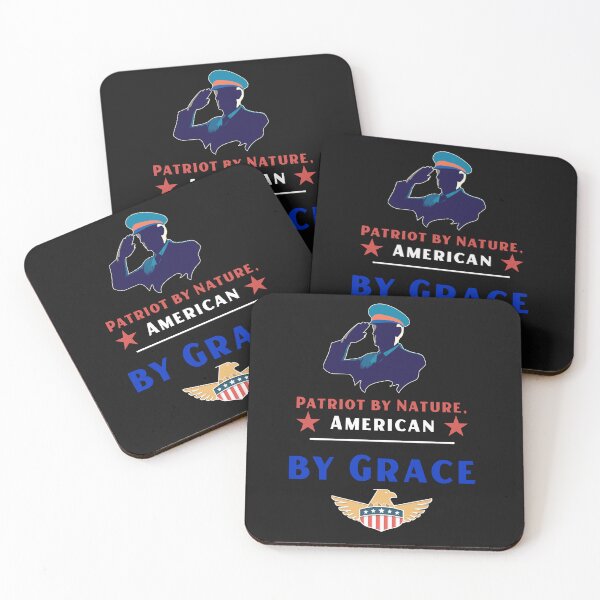 Item preview, Patriot By Nature American By Grace T-Shirt designed and sold by SWJPtshirts.