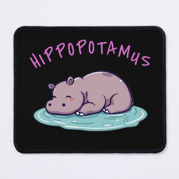 Item preview, hippopotamus designed and sold by SanchillShop.