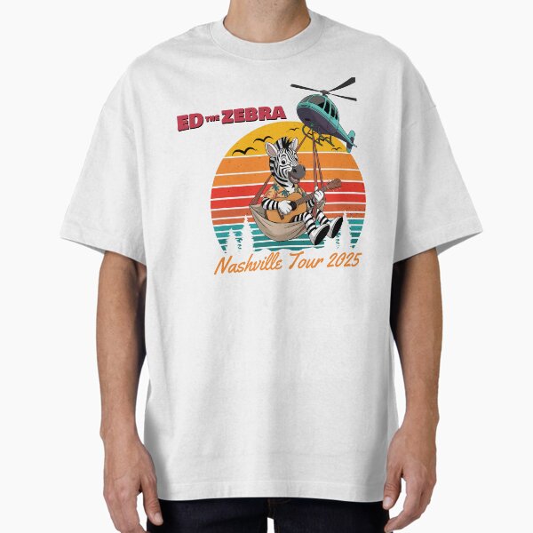 Item preview, Ed the Zebra Nashville Tour 2025 designed and sold by SpaceAceInk.