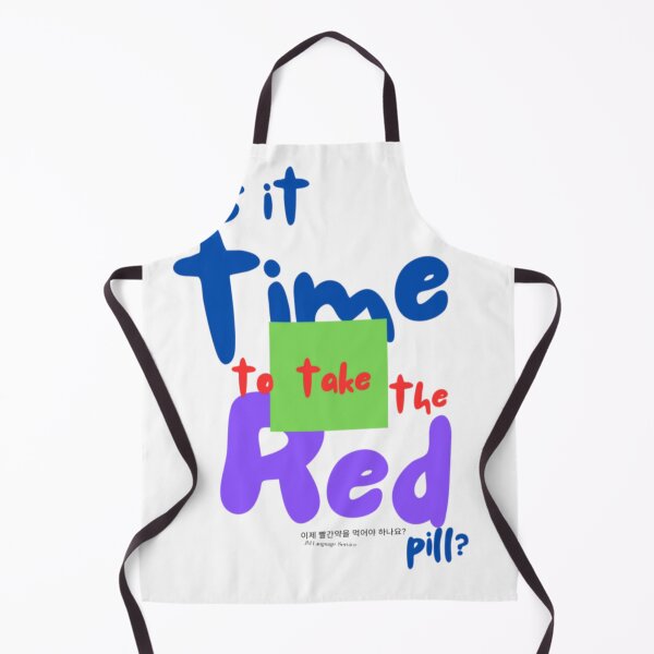 Item preview, Is It Time to Take the Red Pill? – Bold Thought-Provoking Typography Design designed and sold by JM Language Service.