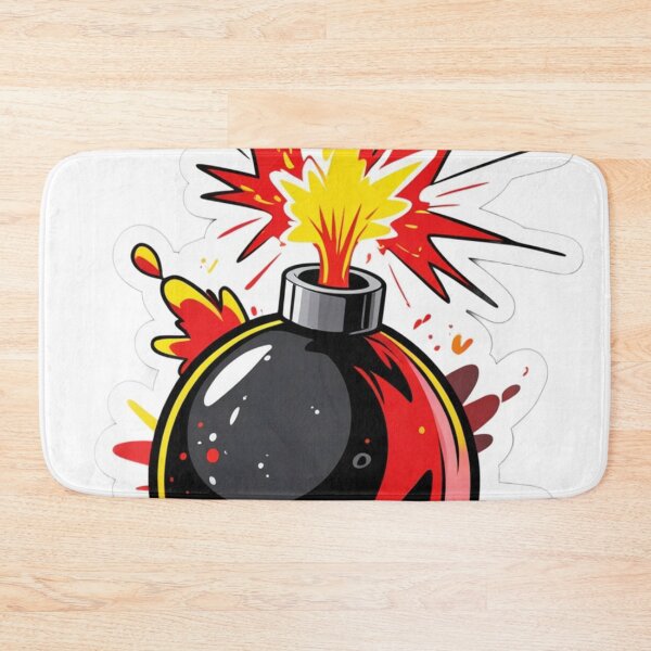 Item preview, Explosive Bomb Vector Sticker Art Design designed and sold by Dew's.