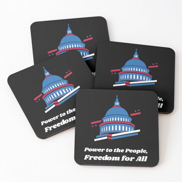 Item preview, Power To The People, Freedom For All T-Shirt designed and sold by SWJPtshirts.
