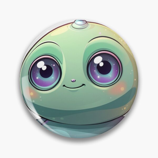 Item preview, Adorable Cute Alien Vector Sticker Art designed and sold by Dew's.