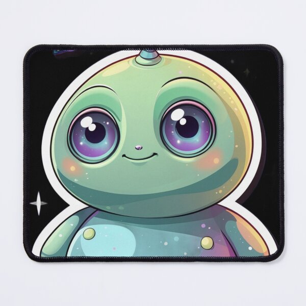 Item preview, Adorable Cute Alien Vector Sticker Art designed and sold by Dew's.
