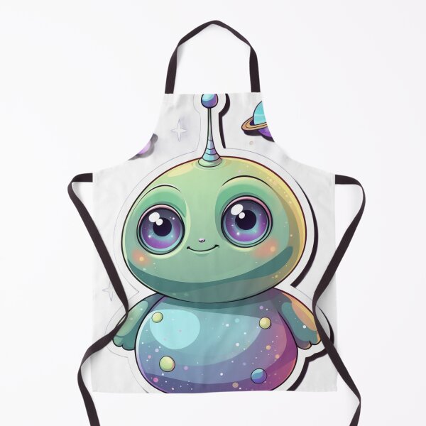 Item preview, Adorable Cute Alien Vector Sticker Art designed and sold by Dew's.