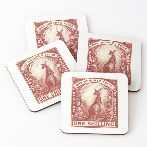 Item preview, 1905 Australia Kangaroo Postage Stamp designed and sold by retrographics.