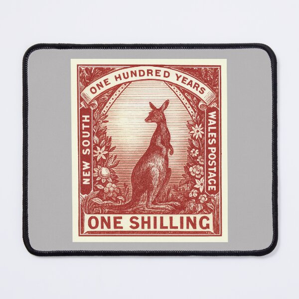 Item preview, 1905 Australia Kangaroo Postage Stamp designed and sold by retrographics.